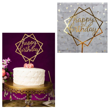 Acrylic Cake Topper