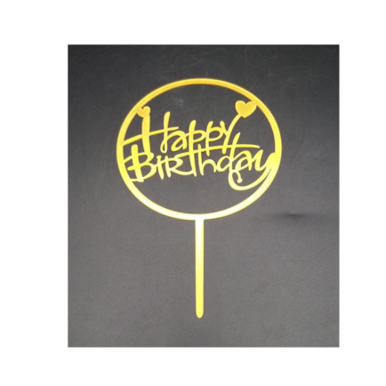 Acrylic Cake Topper