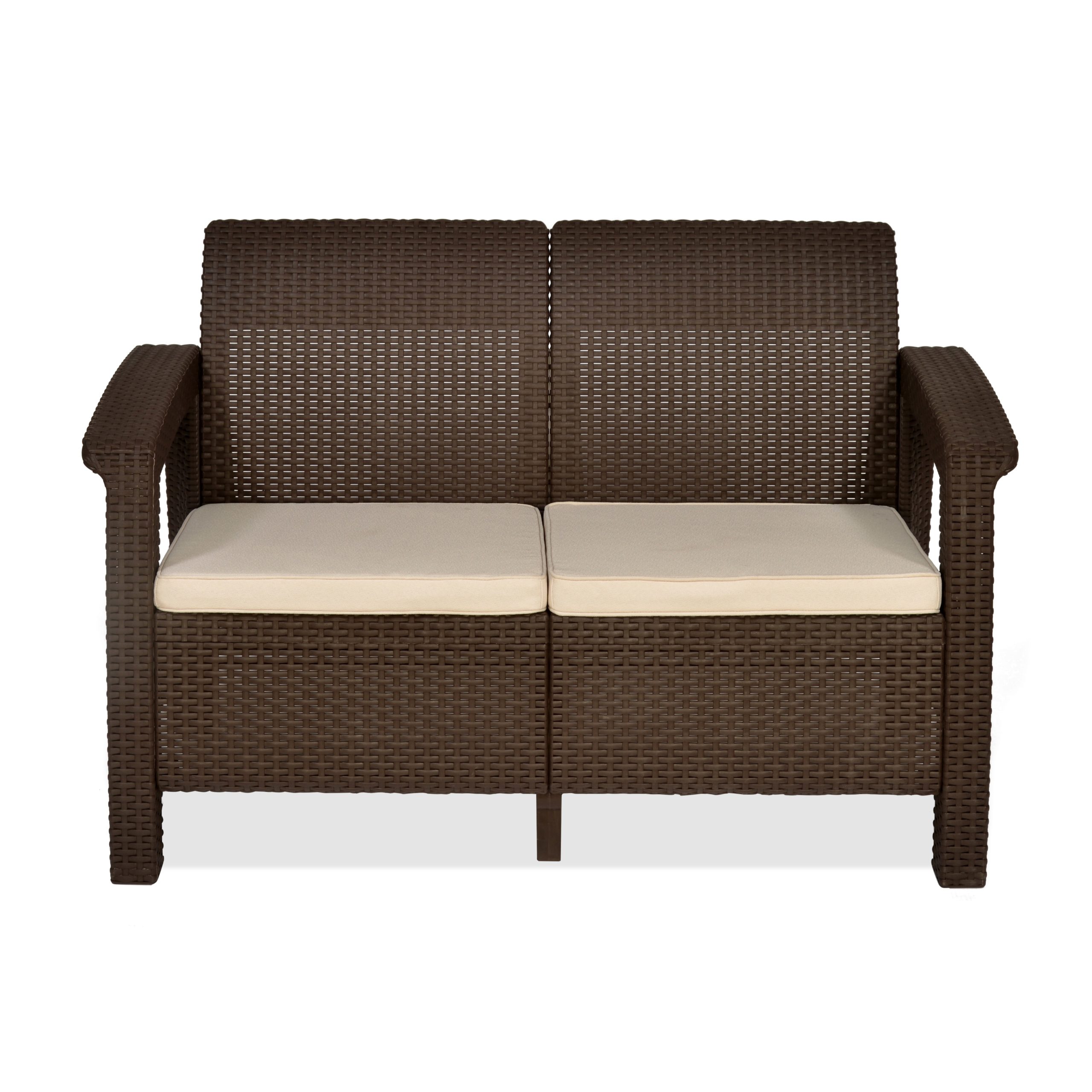 GOA SOFA WITH CUSHION 2 SEATER OUTDOOR FURNITURE SAS Barbados