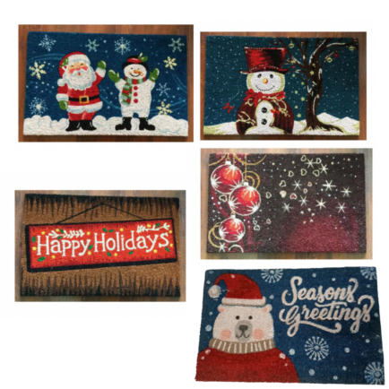 Christmas Printed Coir Mat