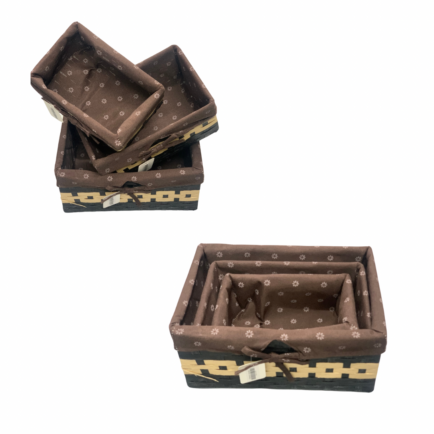3Pc Storage Baskets