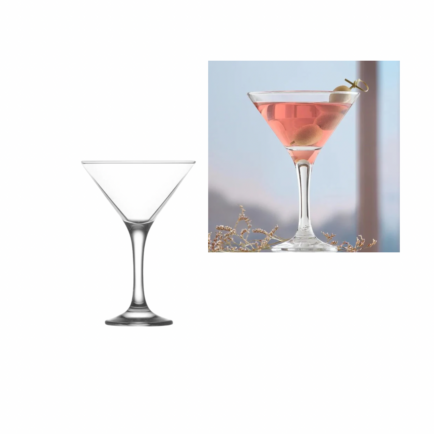 6 Pc Martini Glass