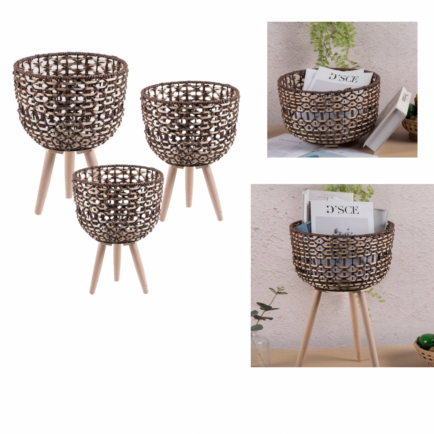 Nordic Rattan Basket