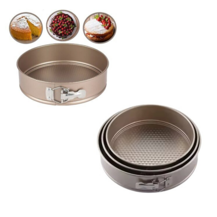 3 Pc Spring Form Pan Set