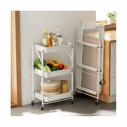 3 Tier Foldable Storage Rack