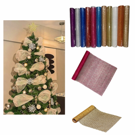 Christmas Wrapping Mesh