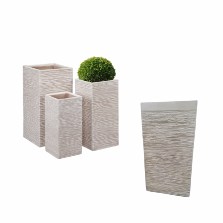 3Pc Plant Pot Set