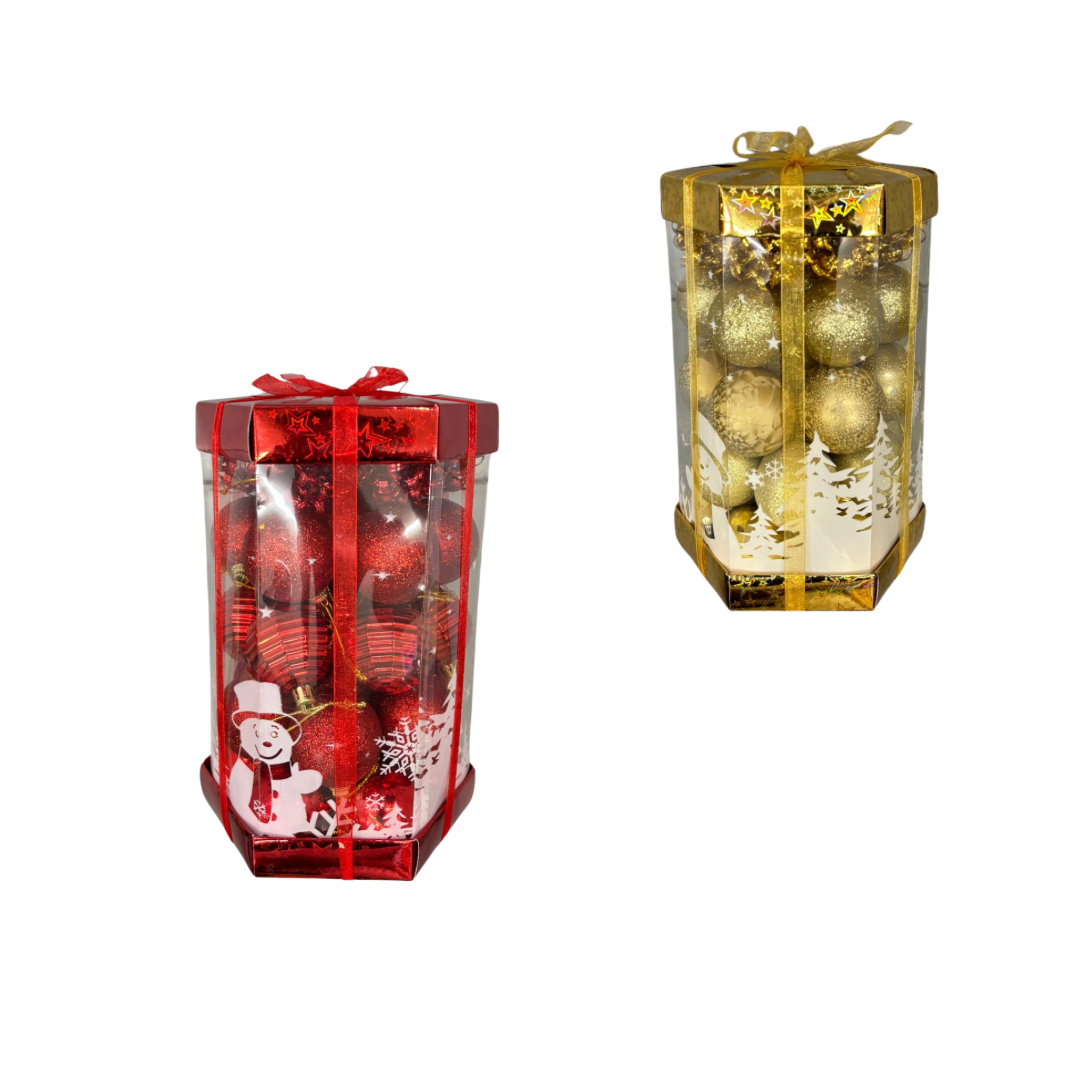 ASSORTED CHRISTMAS BALLS