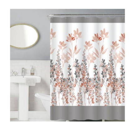 Pamm Canvas Shower Curtain