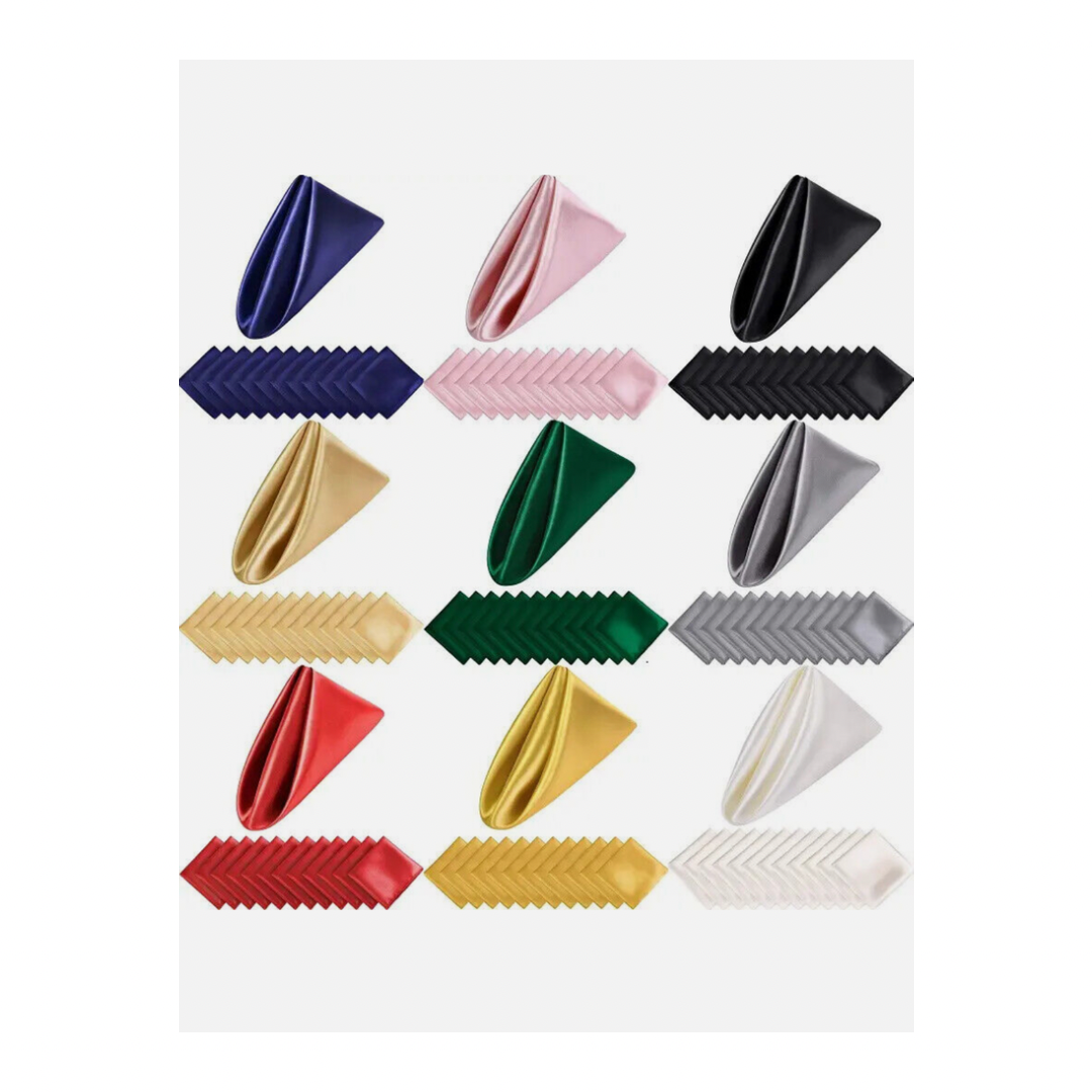 4 PC SATIN POLYESTER NAPKIN