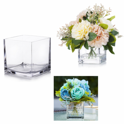 CLEAR CUBE VASE
