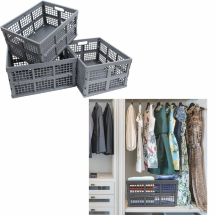COLLAPSIBLE STORAGE CRATE