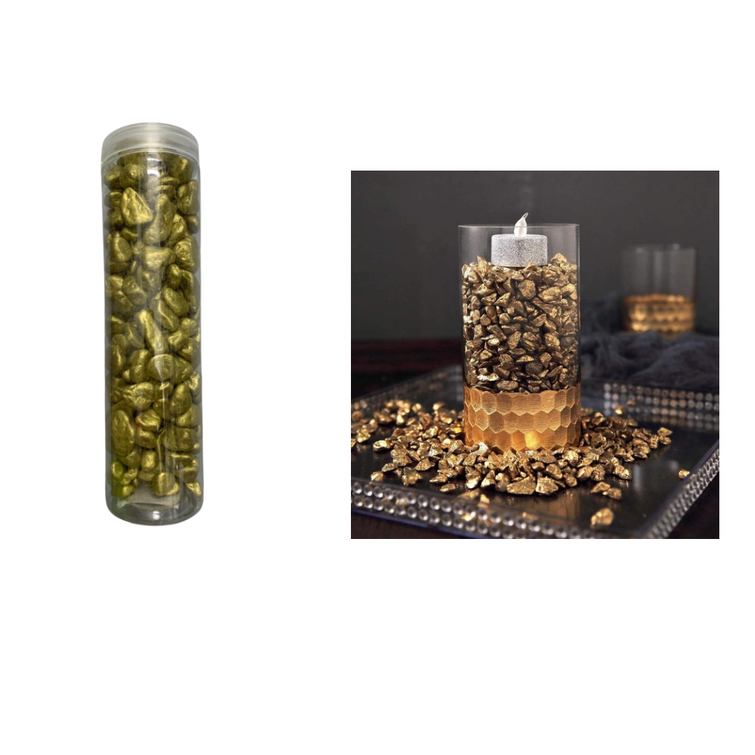 GOLD DECORATIVE STONES