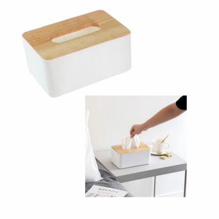 PLASTIC TISSUE BOX