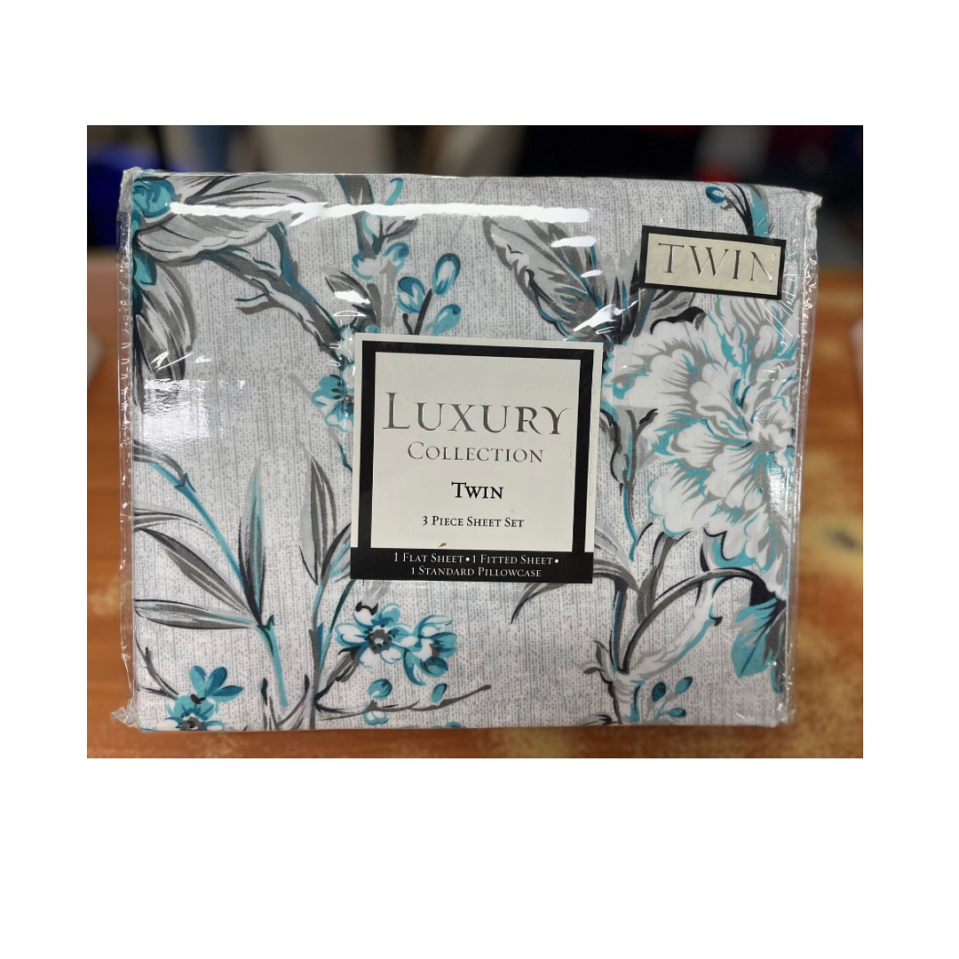 LUXURY COLLECTION PRINTED BED SHEET-QUEEN SIZE