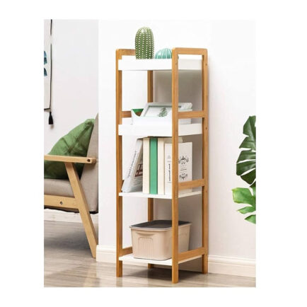 4 TIER BAMBOO STORAGE RACK