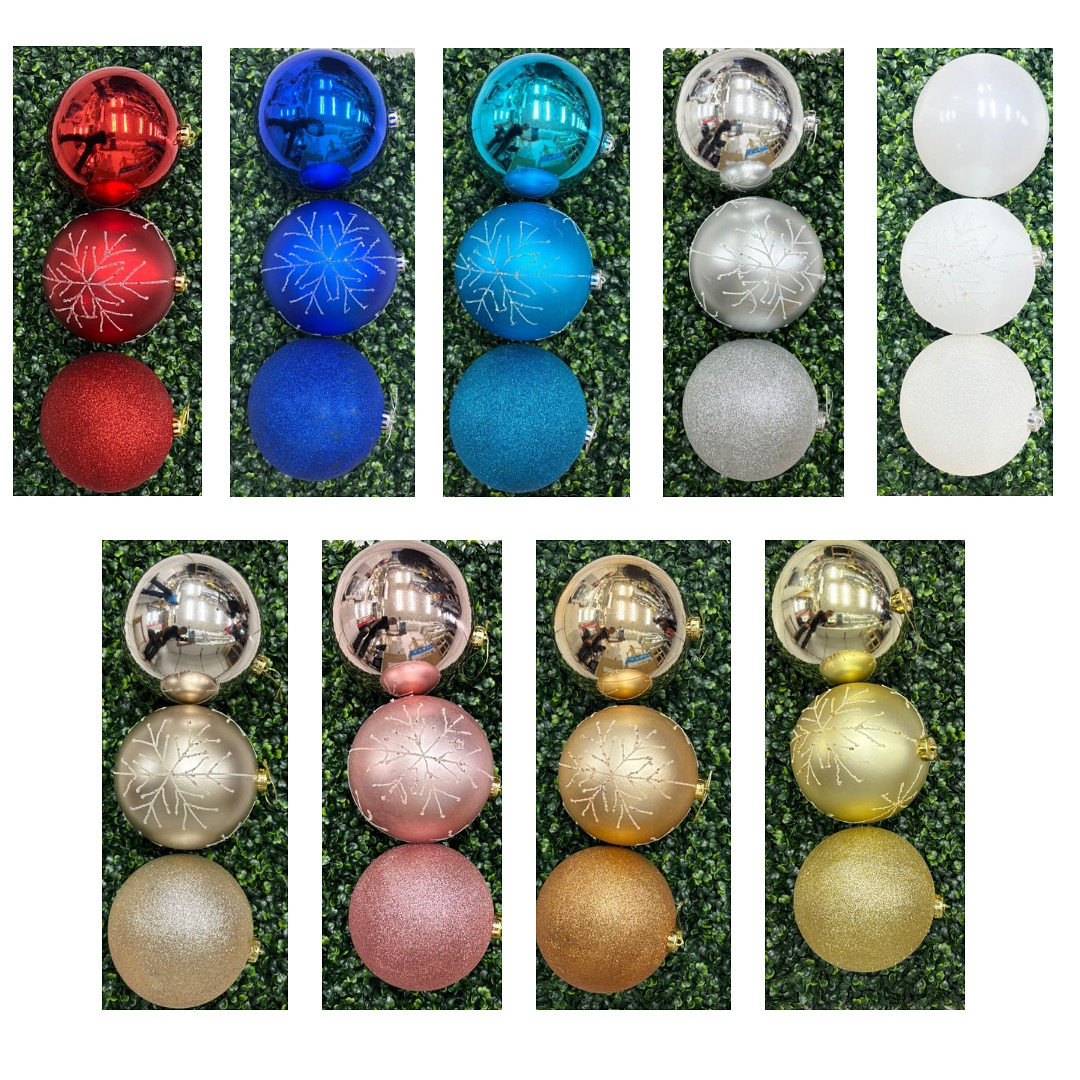 CHRISTMAS DECOR BALLS