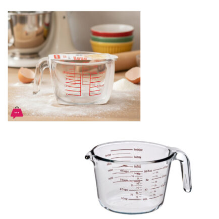 GLASS MEASURING JUG