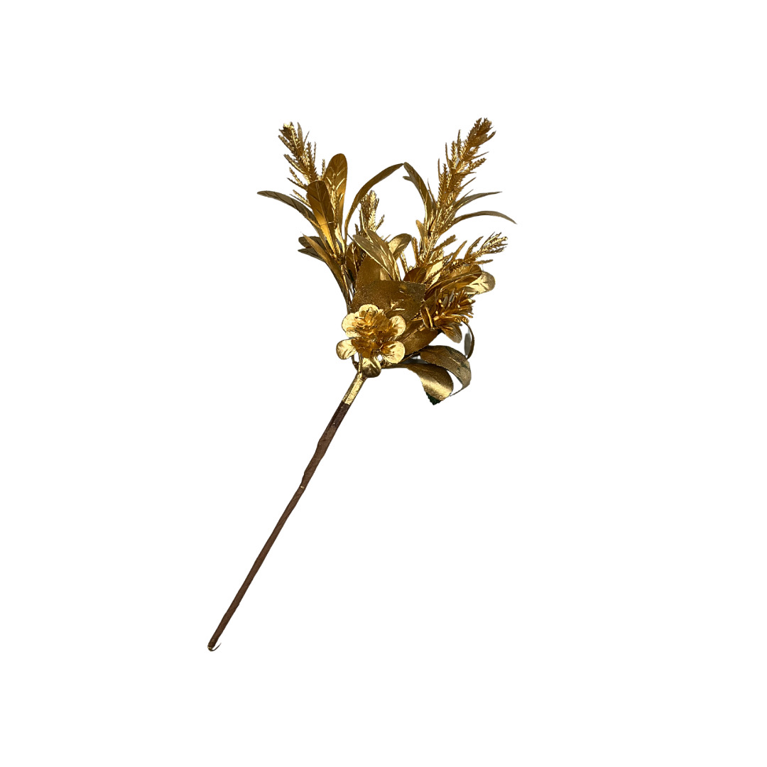 Gold Flower Spray