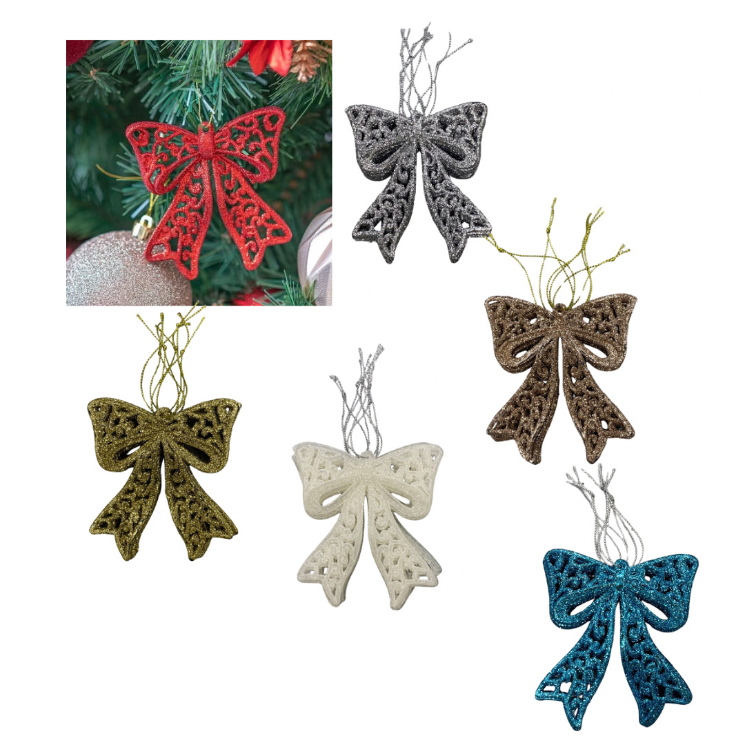 GLITTER CHRISTMAS TREE DECOR