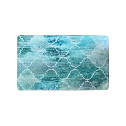 Peacock Blue Anti Fatigue Mat