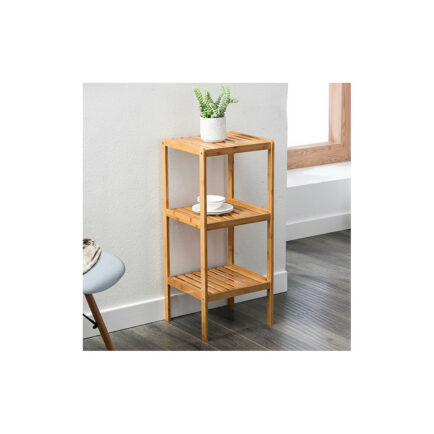 3 TIER BAMBOO STORAGE RACK