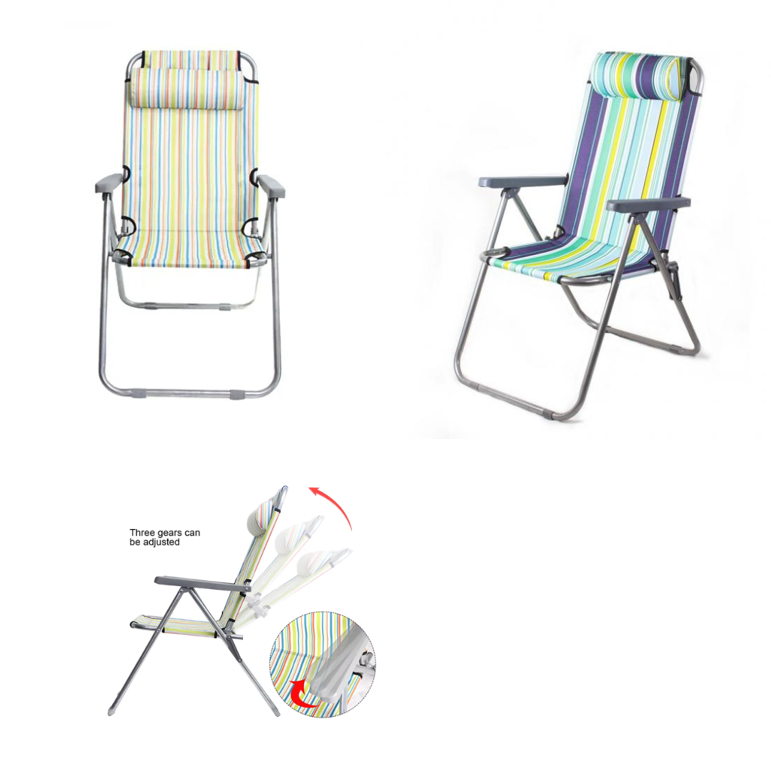 ADJUSTABLE BEACH CHAIR