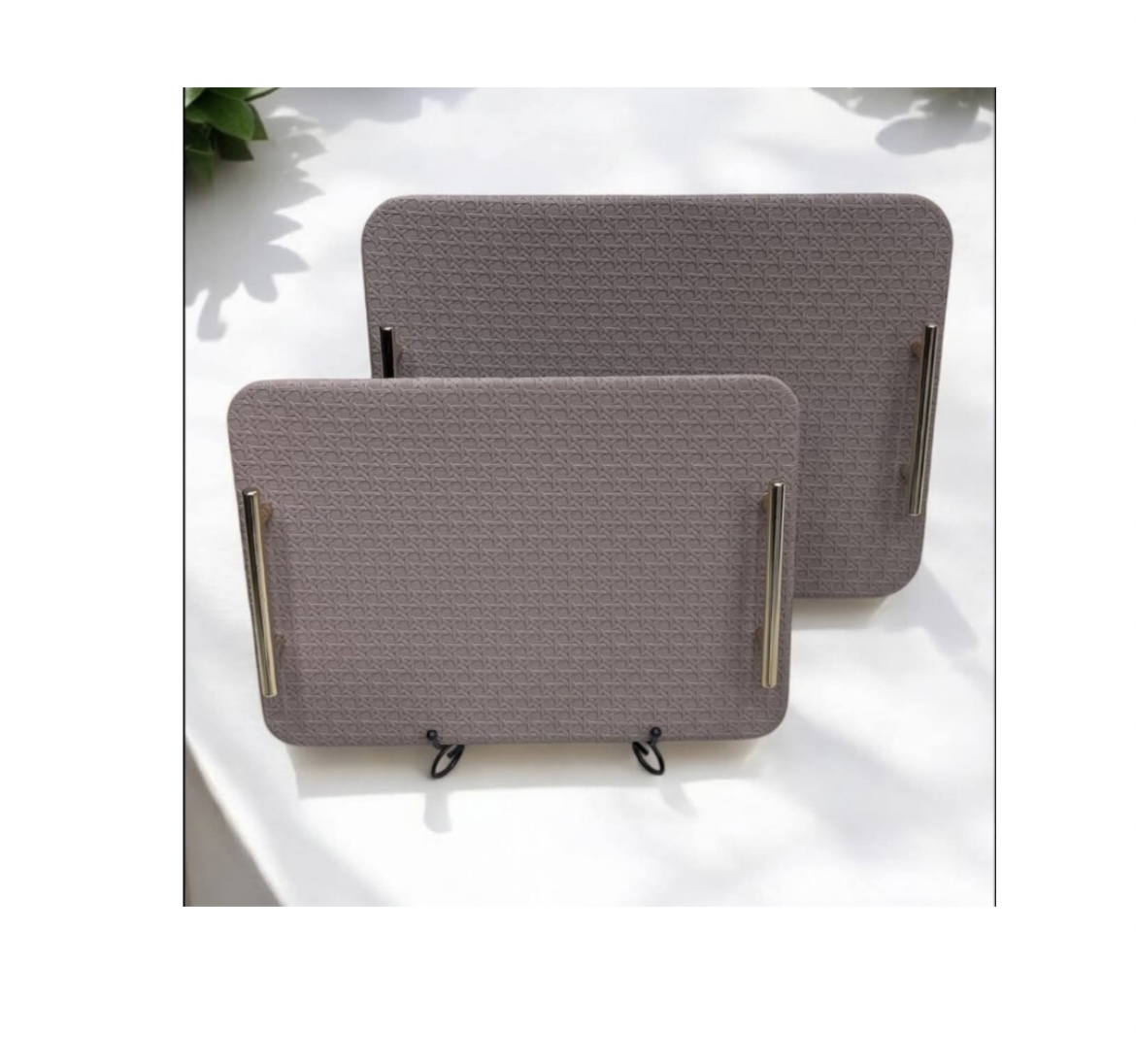 FAUX LEATHER TRAY