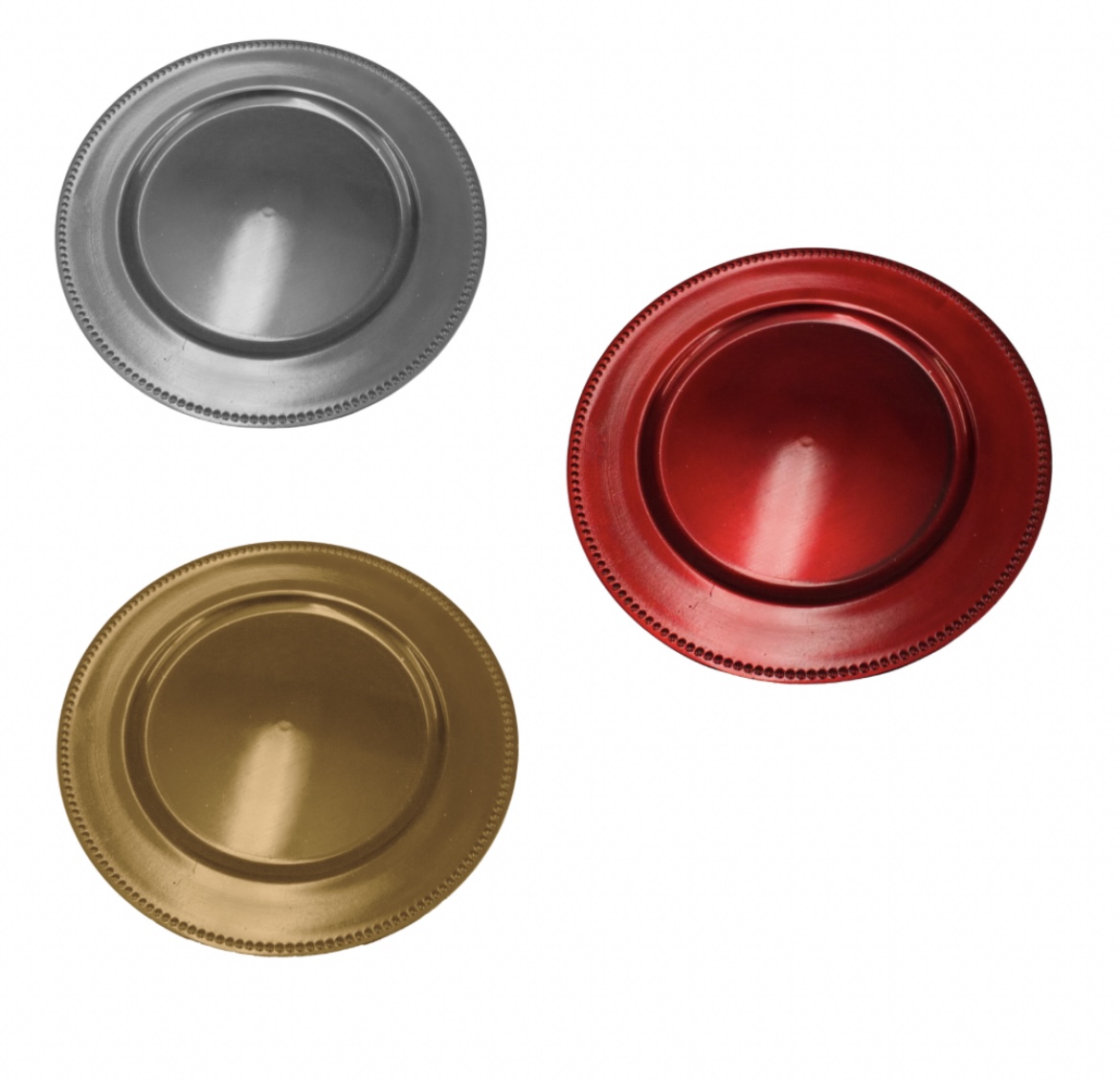 PLASTIC CHARGER PLATE
