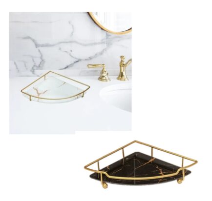 CORNER COUNTERTOP MARBLE ORGANIZER