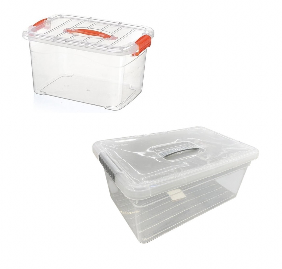 TRANSPARENT STORAGE CONTAINER
