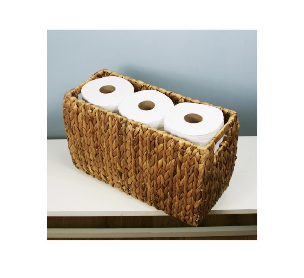 RATTAN STORAGE BASKET