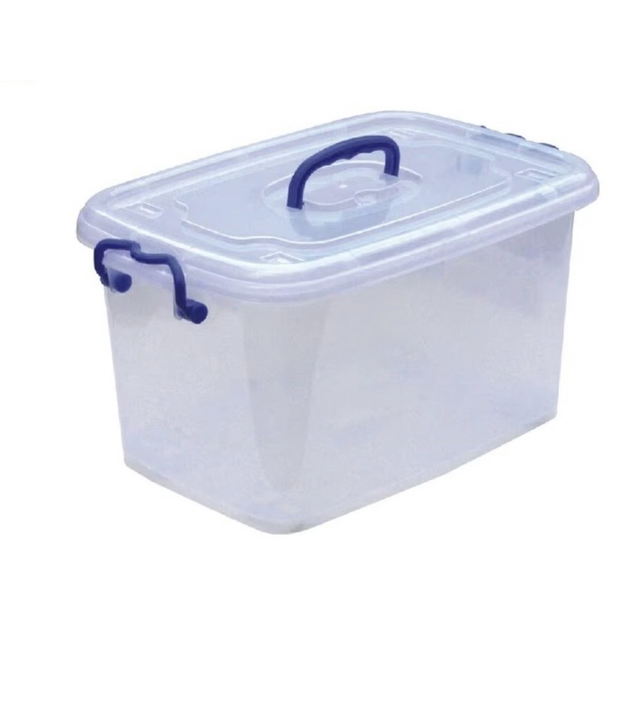 PLASTIC STORAGE CONTAINER WITH WHEELS