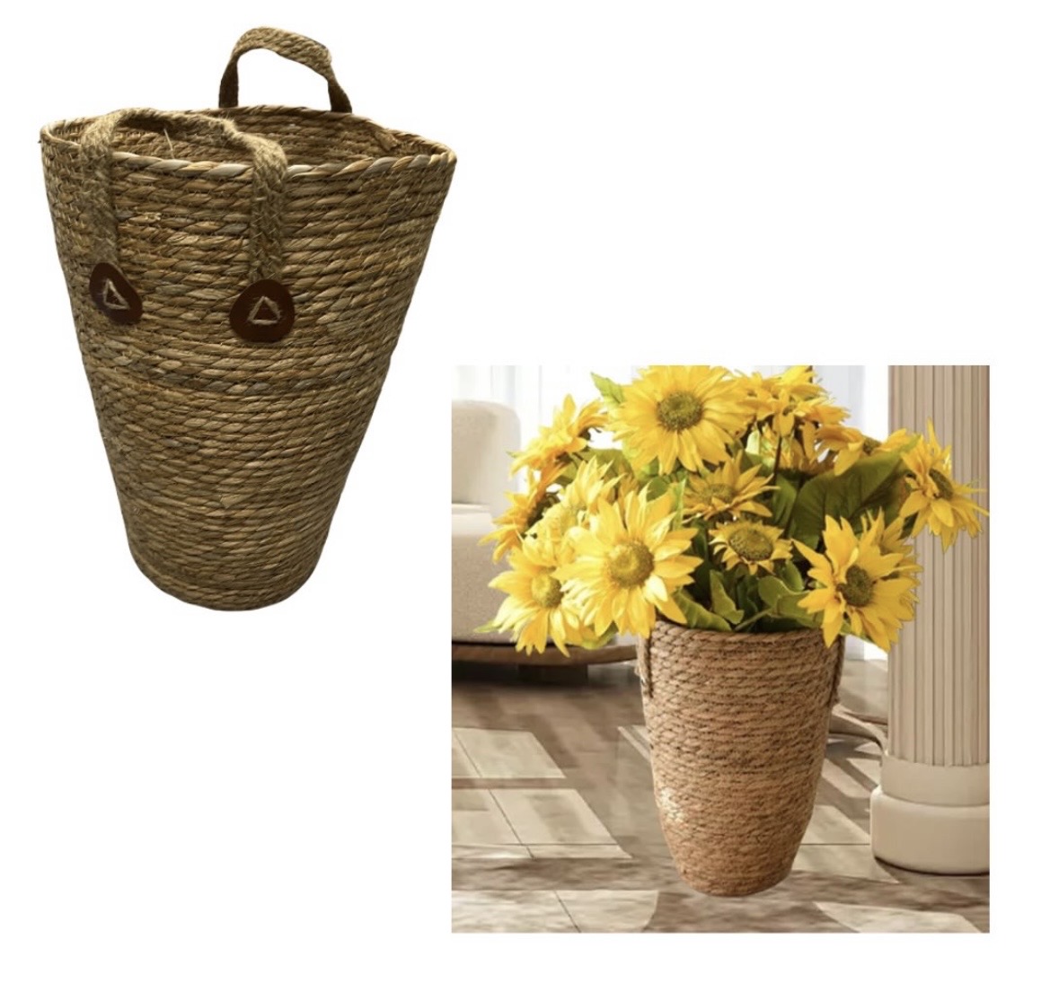 RATTAN STORAGE BASKET