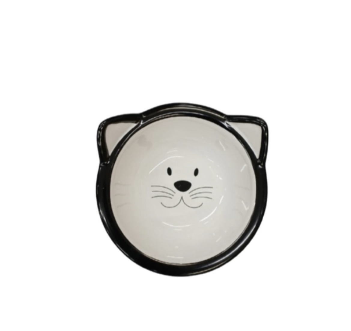 CERAMIC CAT BOWL