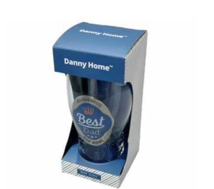 BEST DAD BEER GLASS