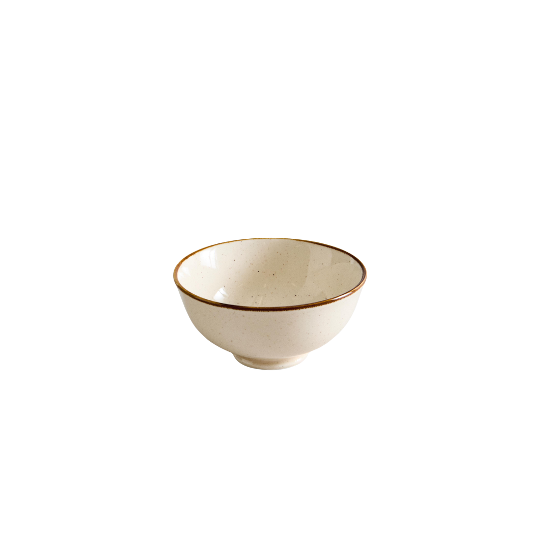 SPECKLED CERAMIC BOWL