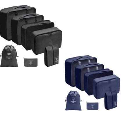 7pc Travel Bag Organizer