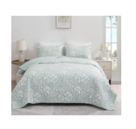 3 PC QUILT AND AND PILLOW CASE SET