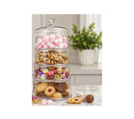 GLASS STORAGE JAR