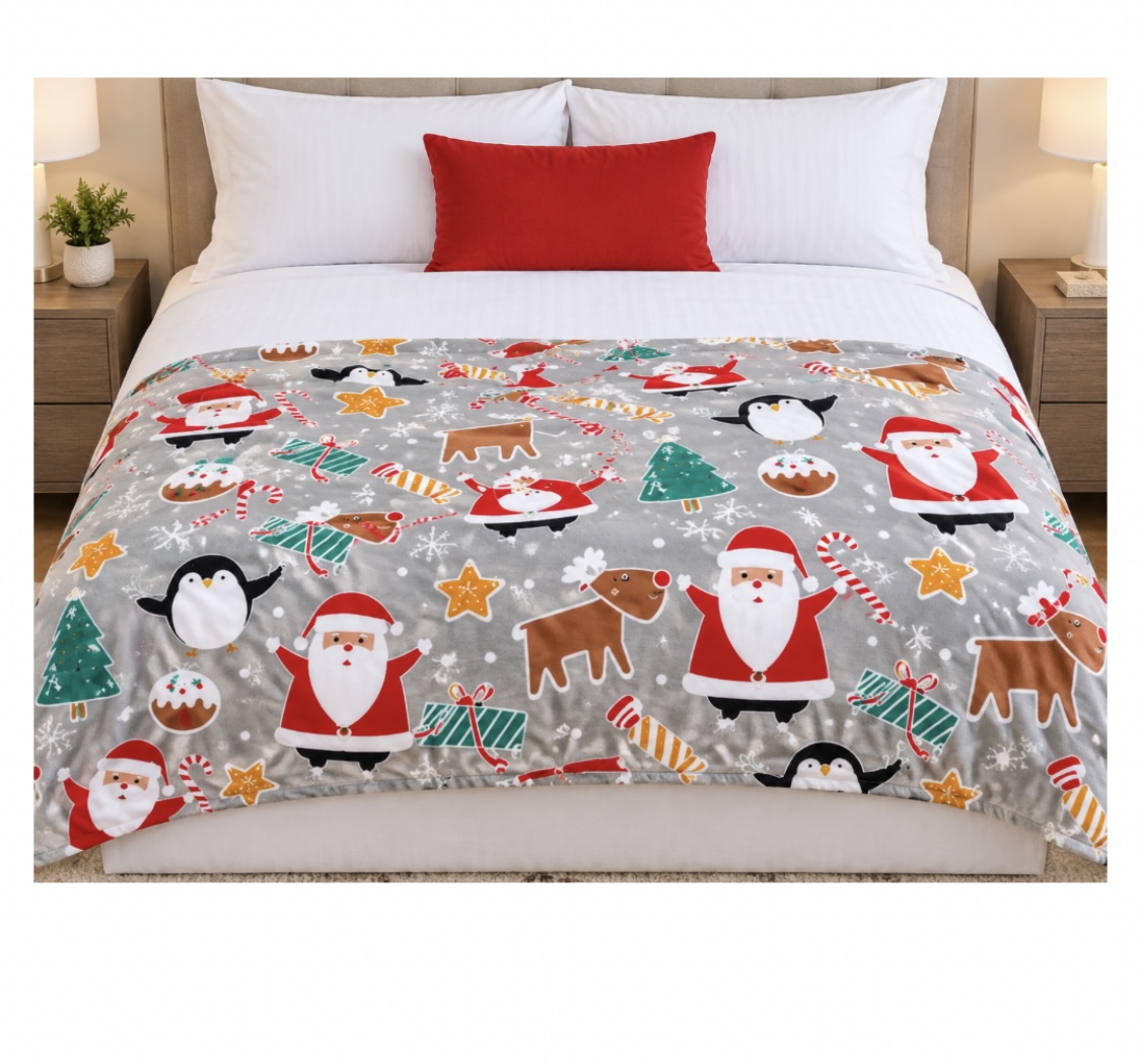 SANTA THROW