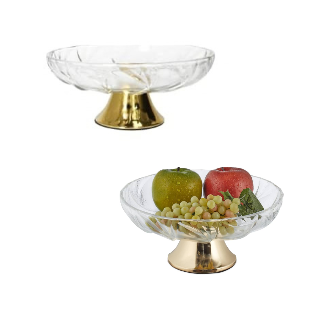 Glass Fruit Bowl
