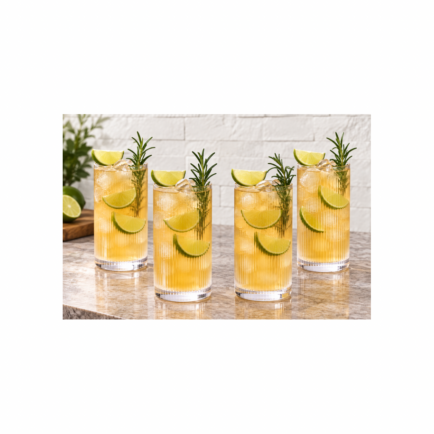 4 PC GLASS SET