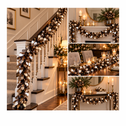 BROWN GARLAND