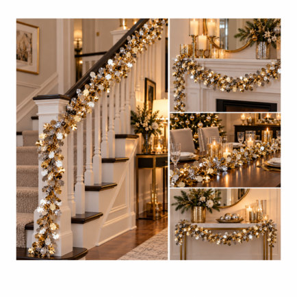 CHAMPAGNE GARLAND