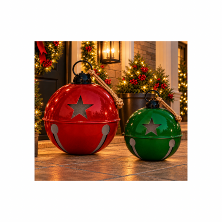 METAL JINGLE BELL BALLS