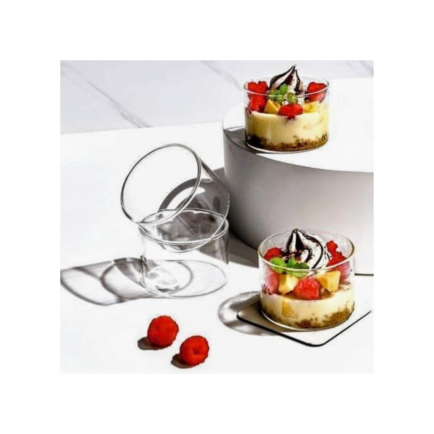 4 PC DESSERT SERVING DISHES