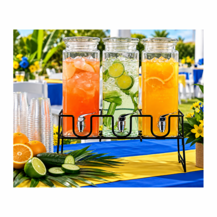 GLASS DRINK DISPENSER